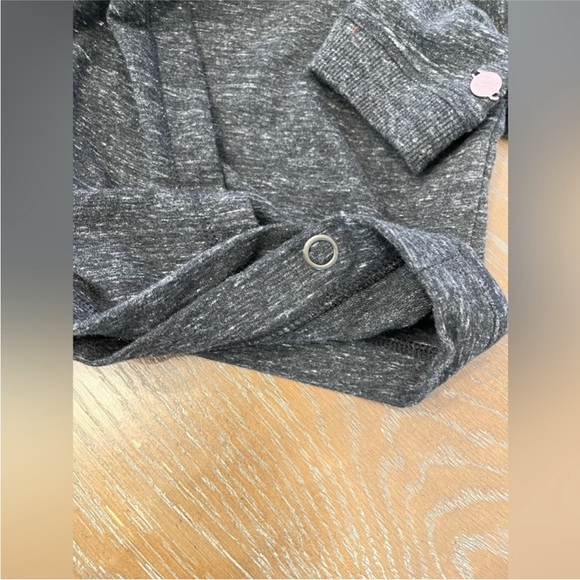 Calia wrap hooded shirt women’s size small gray - Picture 6 of 8